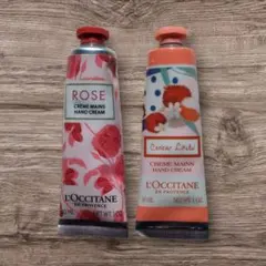 ロクシタン ハンドクリーム ローズ チェリーブロッサム 30ml 2本セット