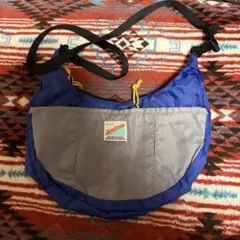 青 ショルダーバッグ