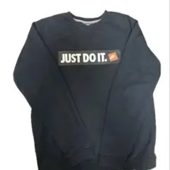 【NIKE 】ナイキ JUST DO IT. スウェット トレーナー ブラック