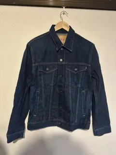 値下げしました！EDWIN ダークブルー デニムジャケット Mサイズ