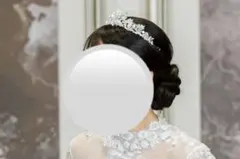 ティアラ　結婚式　前撮り