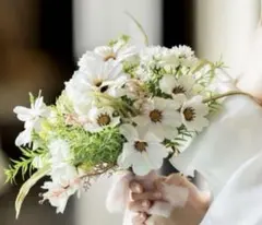 ウエディングブーケ ブートニアセット