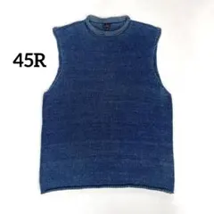 haaant！！ 45r 前期新品未使用　ニットベスト　サイズ03 紺系 2026年最新】45R カラー：ネイビー系 レディース ニットベストの人気