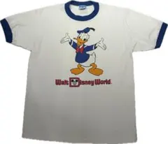 80s USA製 Disney Donald Duck リンガーTシャツ - メルカリ