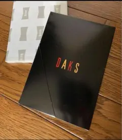 【未開封・紙袋付き】 チェック柄 タオルハンカチ （1枚）