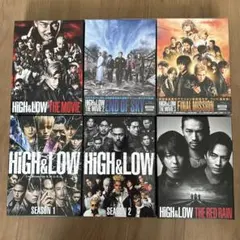 HIGH ＆ LOW DVD6点セット＋‪α