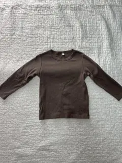 【無印良品】長袖カットソー Tシャツ キッズ