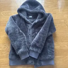 Champion フリースボアジャケット M グレー