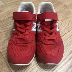 New Balance 373 赤 スニーカー 18.5センチ