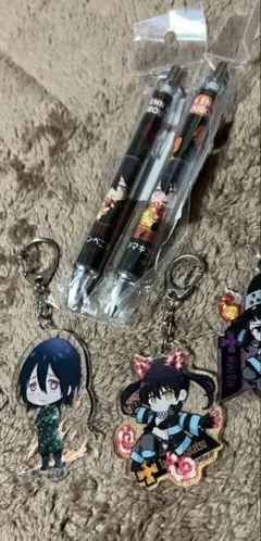 炎炎ノ消防隊 アクリルキーホルダー ペン 個々750円
