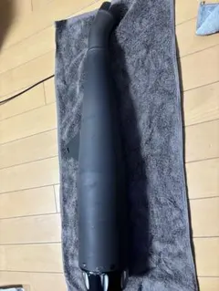 バイク用黒色マフラーのサムネイル