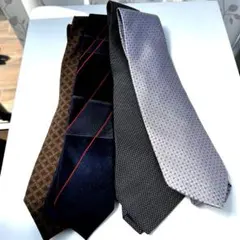 ネクタイ 4本セット 幾何学模様