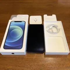 【ジャンク】iPhone 12 64GB ブルー SIMフリー 付属品完備のサムネイル