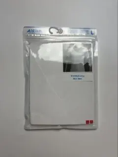 UNIQLO AIRism マイクロメッシュ Vネック 半袖 L