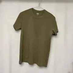 UNIQLO U XL オリーブ色 Tシャツ