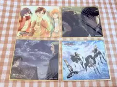 進撃の巨人 オンラインくじ break of dawn 色紙セット
