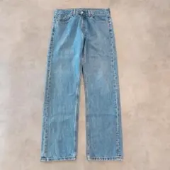 リーバイス505 Levis W33 ブルーデニム 青 古着 ボトム 17221