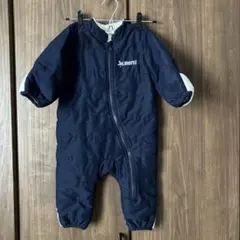 merci ネイビー キルティングアウター 80cm