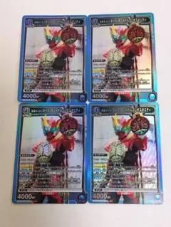 ユニアリ 仮面ライダーオーズタジャドルコンボ SR パラレル 4枚セット ユニオンアリーナ SR パラレル 仮面ライダーオーズ タジャドルコンボ