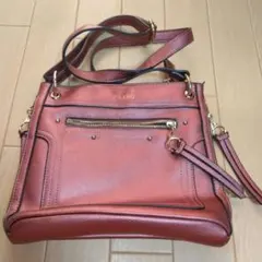 フィラノ　FiRANO ショルダーバック　カバン　ピンク