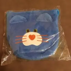 mojojojo フェイス巾着 Nicky ニッキー 青い ネコ