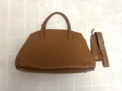IACUCCI ハンドバッグ ショルダーバッグ ブラウン