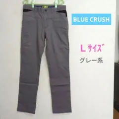 BLUE CRUSH ブルークラッシュ⭐Ｌサイズ グレー系⭐ゴルフメンズパンツ