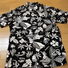 ラルフローレン CALDWELL 和柄 ハワイアン インディゴ リネン混 XL ラルフローレン CALDWELL 和柄 ハワイアン インディゴ リネン混 XL