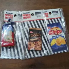 ミニチュア食品セット アメリカンポップモチーフ