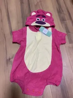 トイストーリー　ロッツォ　なりきり　着ぐるみ　半袖　ロンパース　70〜80 新品