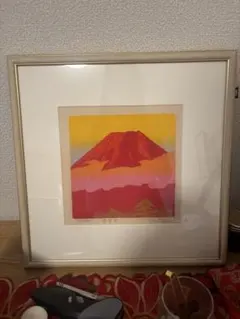 パワーアート！開運絵画 ウエノイチローFuji to Ryu 富士と龍 - メルカリ