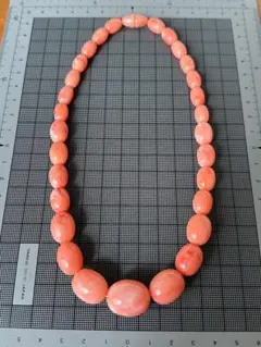 珊瑚調ネックレス