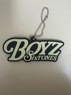 SixTONES BOYZ　ラバーキーホルダー