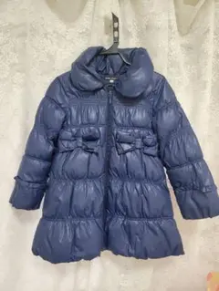 べべbebe　ネイビー中綿コート 120cm