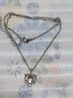 スタイルハート型のジルコンペンダントネックレス