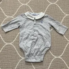 familiar 襟付きロンパース 60