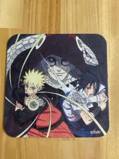 NARUTO ナルト うずまきナルト うちはサスケ　コースター