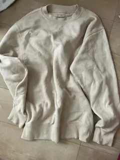MUJI ベージュ Sサイズ スウェット