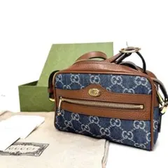 GUCCI グッチ オフィディア GGジャガードデニム デニム　GGデニム