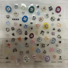 たまごっち ネイルシールコレクション　デザインD ガチャ　カプセルトイ