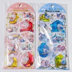 ウォーターシール サンリオ ハローキティ シナモンロール 2枚セット N