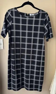 《新品未使用》a.v.v standard チェック柄ワンピース　タグ付