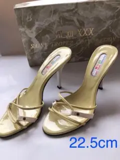 セブントゥエルブサーティ★サンダル パンプス★２２．５ｃｍ