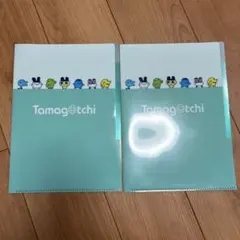 たまごっち　5インデックスクリアファイル2枚