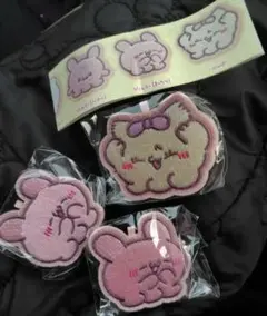 らぶいーず ワッペンバッジ 3個セット