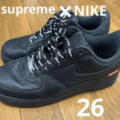 Supreme × Nike Air Force 1 Low ブラック