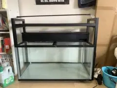 ９０cm水槽　キャビネットセット(福岡県北九州市引き取り限定) 90cm水槽 キャビネットセット(福岡県北九州市引き取り限定) - メルカリ