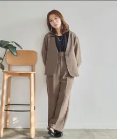 【入学式 卒業式に】INTER FACTORY yumi セットアップ【M】