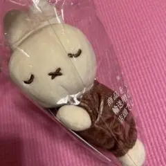 ミッフィー すやすやフレンド　ボールチェーンマスコット　ミルクチョコ