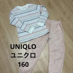 ユニクロ　GIRLS フリース　トップス　（長袖）　160